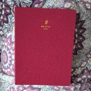 Baltic Club Burgundy Hardcover Planner